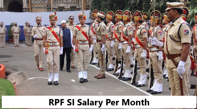 RPF SI Salary Per Month