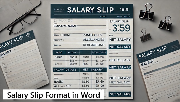 Salary Slip Format in Word